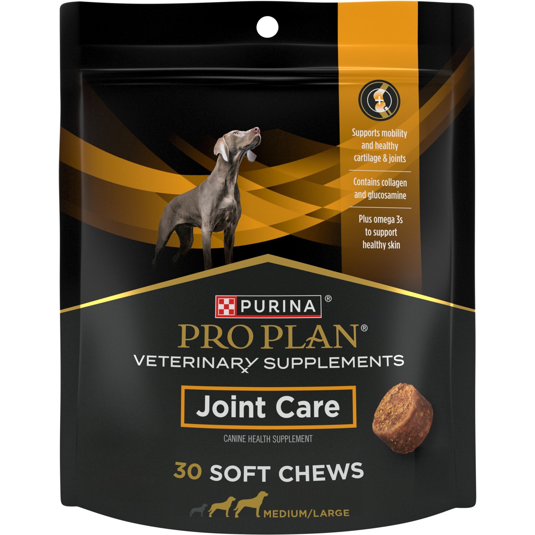 مکمل سگ پورینا پرو پلن سگ بالغ نژاد بزرگ مکمل مفاصل ۳۰ عدد | Purina Pro Plan Joint Support Large 30ct