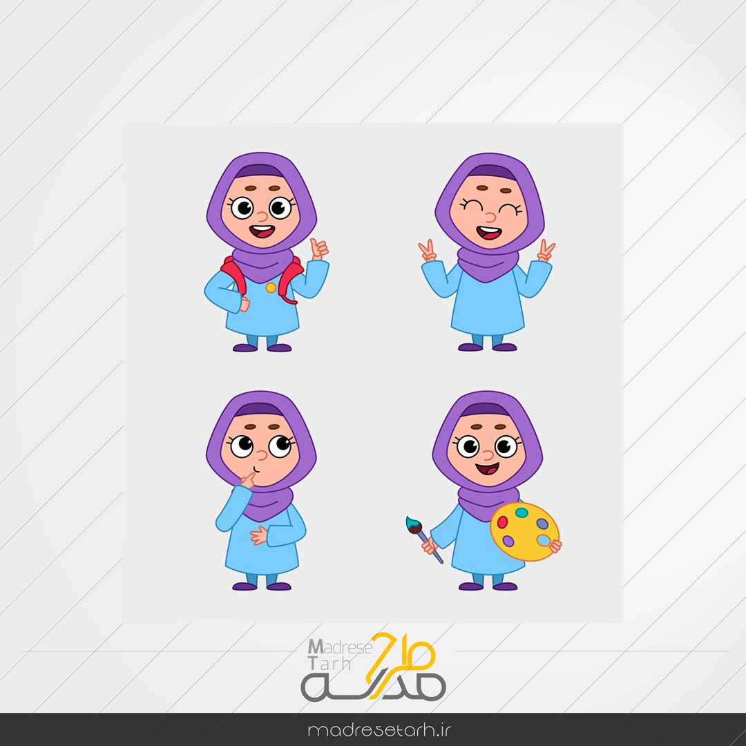 وکتور دختر