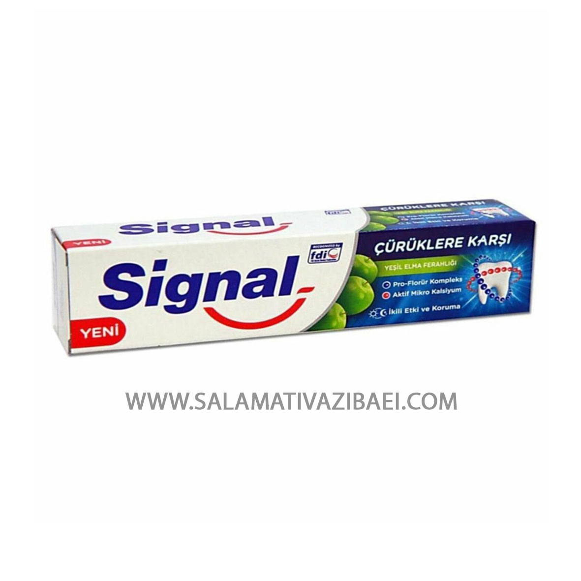 خمیر دندان Signal محافظ مینای دندان با عطر سیب