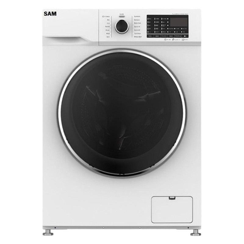 ماشین لباسشویی سام مدل BL-Q1475W ظرفیت 8 کیلوگرم - سفید