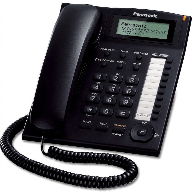 تلفن پاناسونیک مدل KX-TS880MX - مشکی براق
