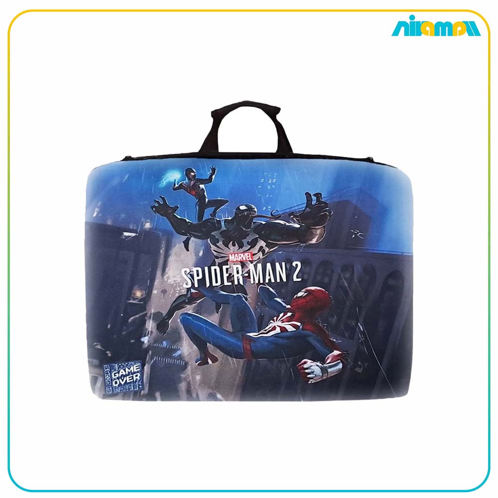 کیف کنسول بازی مخصوص PS5 Slim طرح Spiderman2