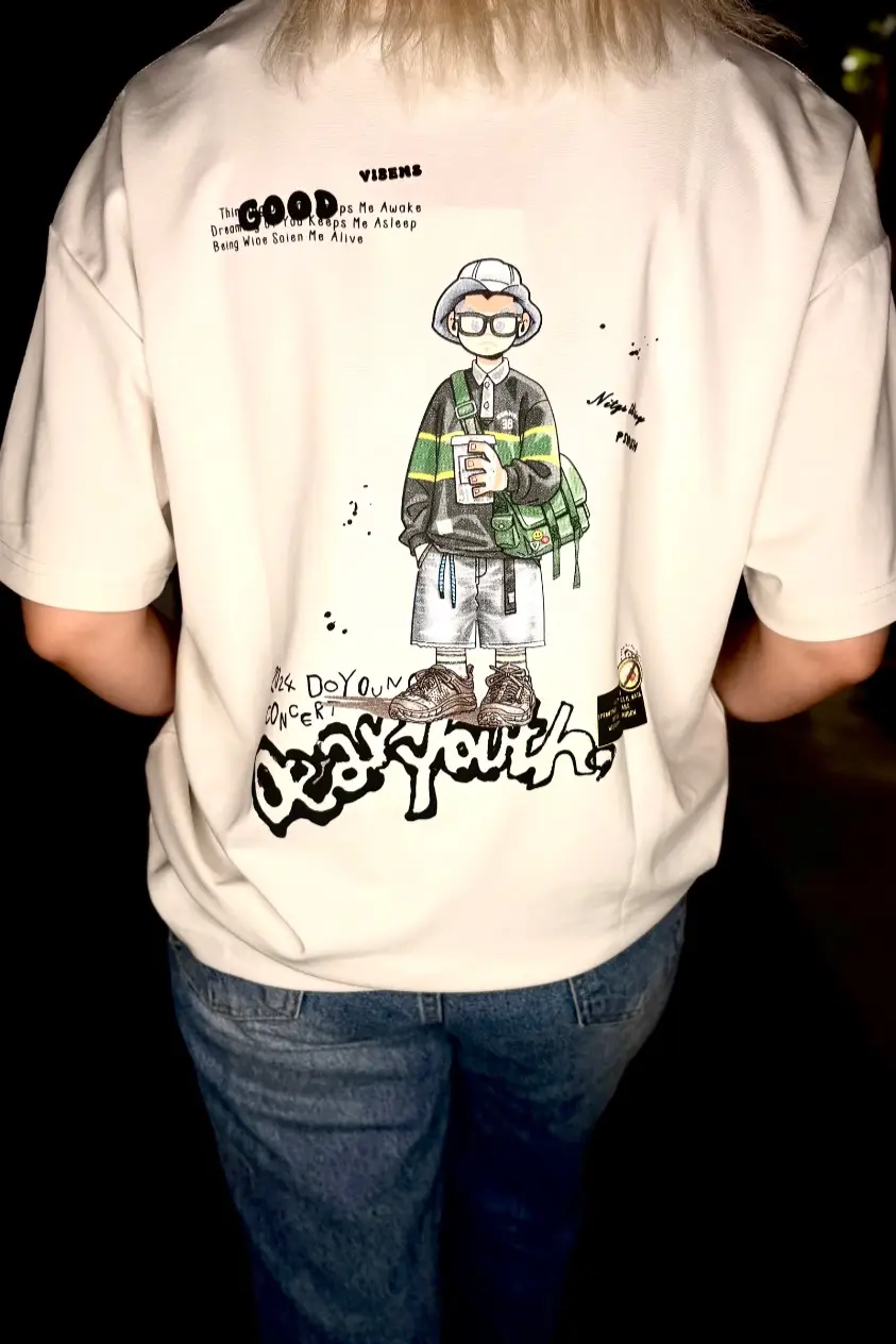 تیشرت لانگ باکس برند وارداتی DEAR YOUTH9کد 165