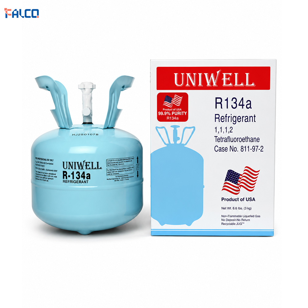 گاز R134 UNIWLL یونیول آمریکا وزن 3 کیلوگرم خالص