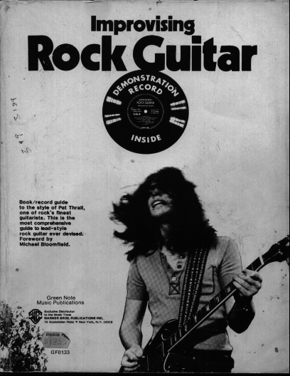 Pat Thrall – Improvising Rock Guitar Vol 1