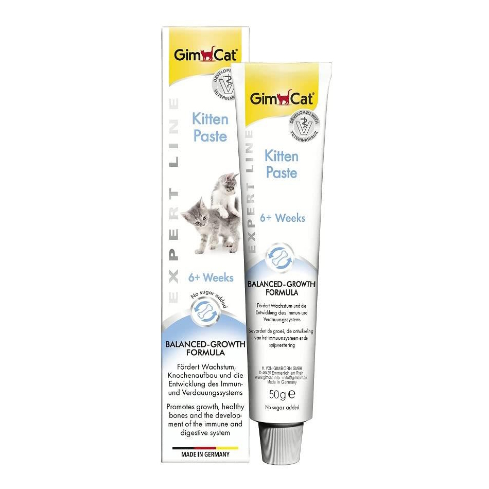 خمیر بچه گربه جیم کت GimCat Kitten Paste وزن 50 گرم