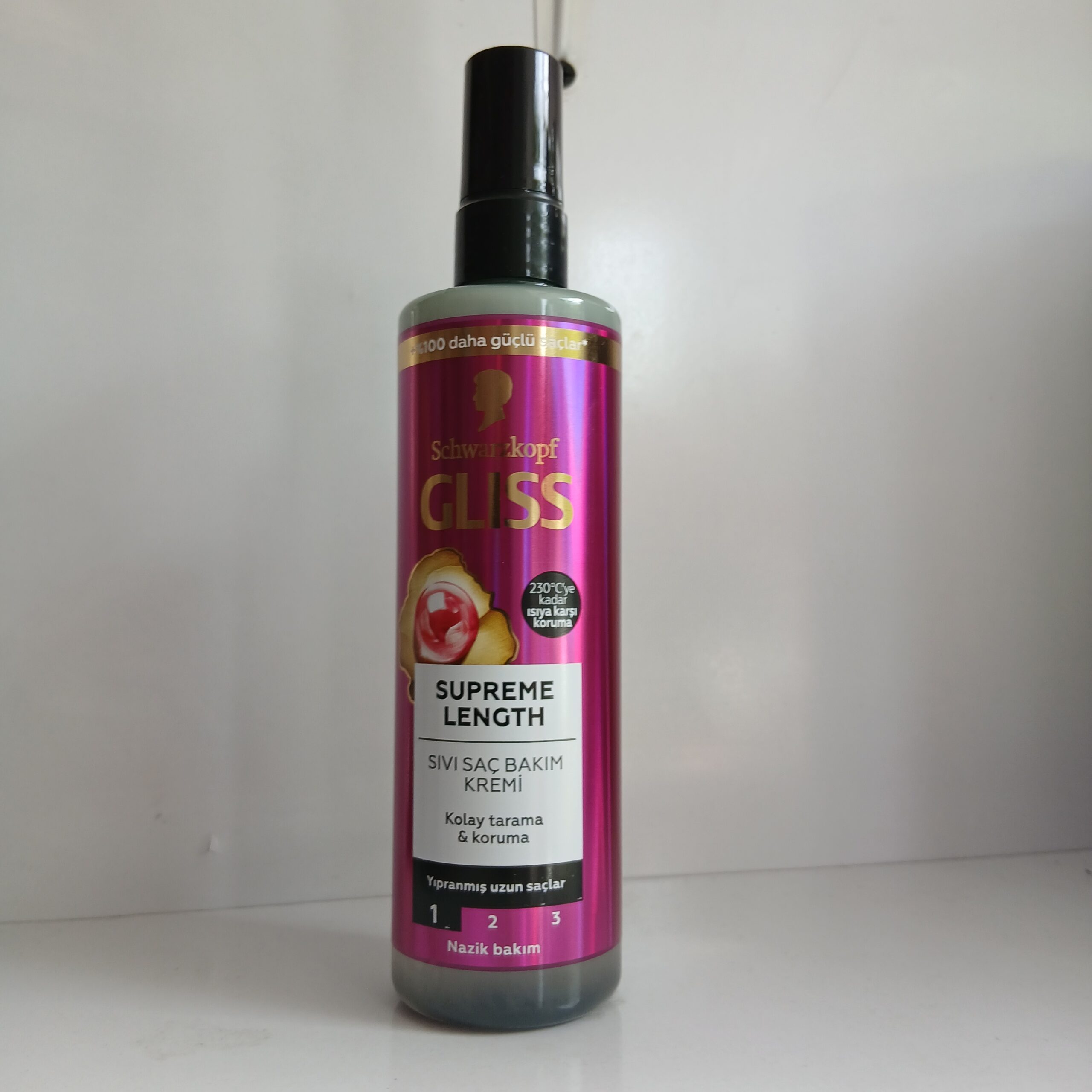 اسپری دو فاز گلیس Supreme Length حجم 200 میلجدید