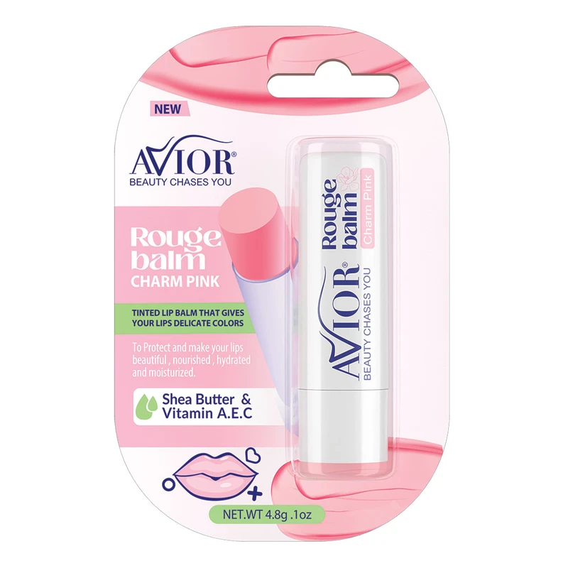بالم لب رنگی مدل Charm Pink اویور (رنگ صورتی)