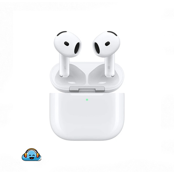 هدفون بلوتوثی اپل مدلAirPods 4 ANC (نسخه دارای نویز کنسلینگ)اصل 18 ماه گارانتی