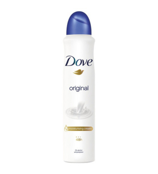 اسپری ضد تعریق داو اورجینال 250 میلی لیتر  رایحه شیر مدل Original (Dove)