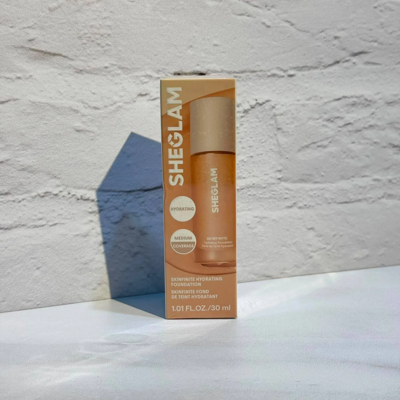 کرم پودر آبرسان شیگلم ۳۰ میل Sheglam Skinfinite Hydrating Foundation