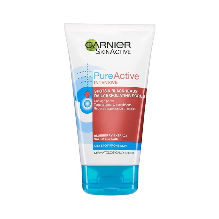 ژل شستشو و اسکراب روزانه گارنیر Garnier مدل Pure Active