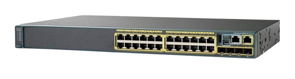 سوییچ شبکه سیسکو مدل WS-C2960X-24TS-L