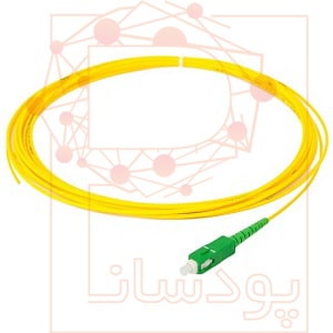 پیگتیل فیبرنوری نگزنس OS2 سینگل مود SC/APC یک متری N121.4MDY