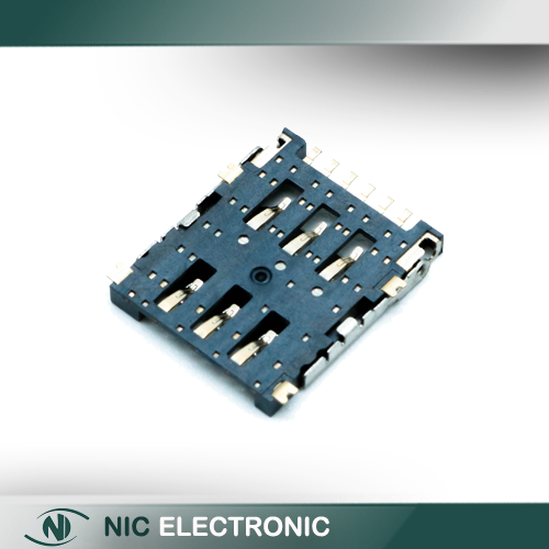 سوکت سیم کارت نانو NANO SIM CARD 6PIN HOLDER 4PIN