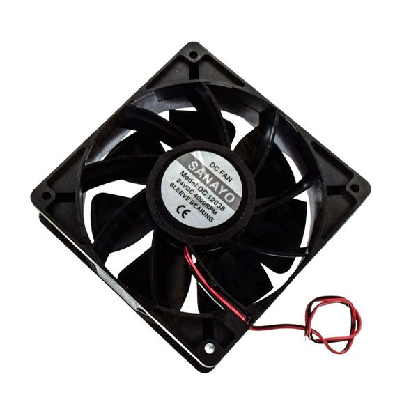 فن 24 ولت DC سایز 12*12 تابلویی