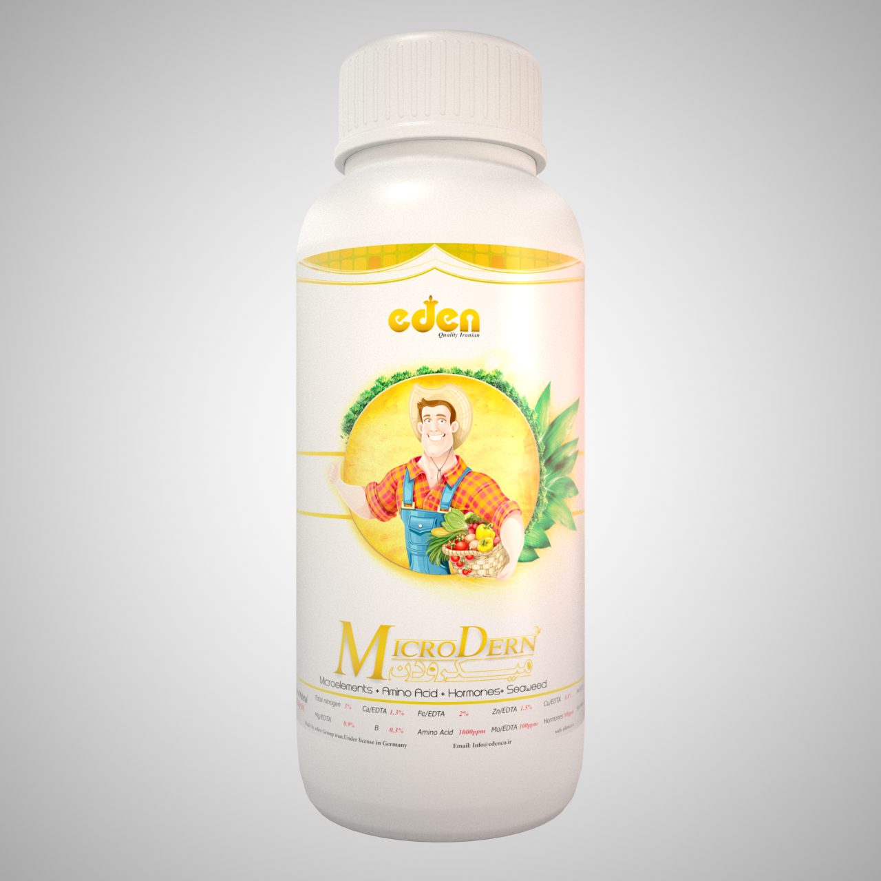 کود مایع میکرودن eden (حاوی عناصر ریزمغذی)
