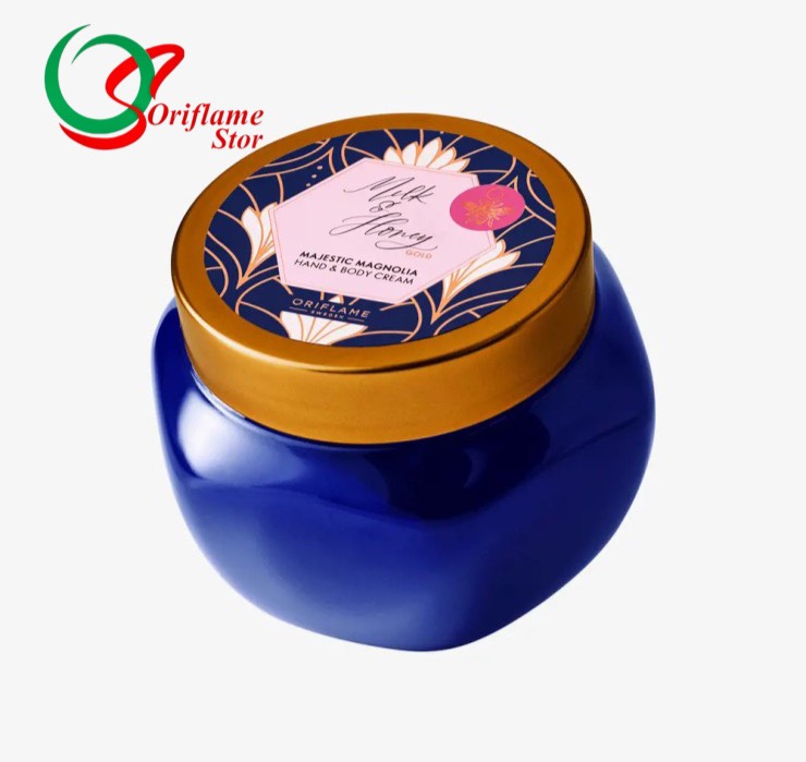 کرم ‌دست و بدن شیر و عسل گلد با رایحه لوکس مگنولیا (47536)