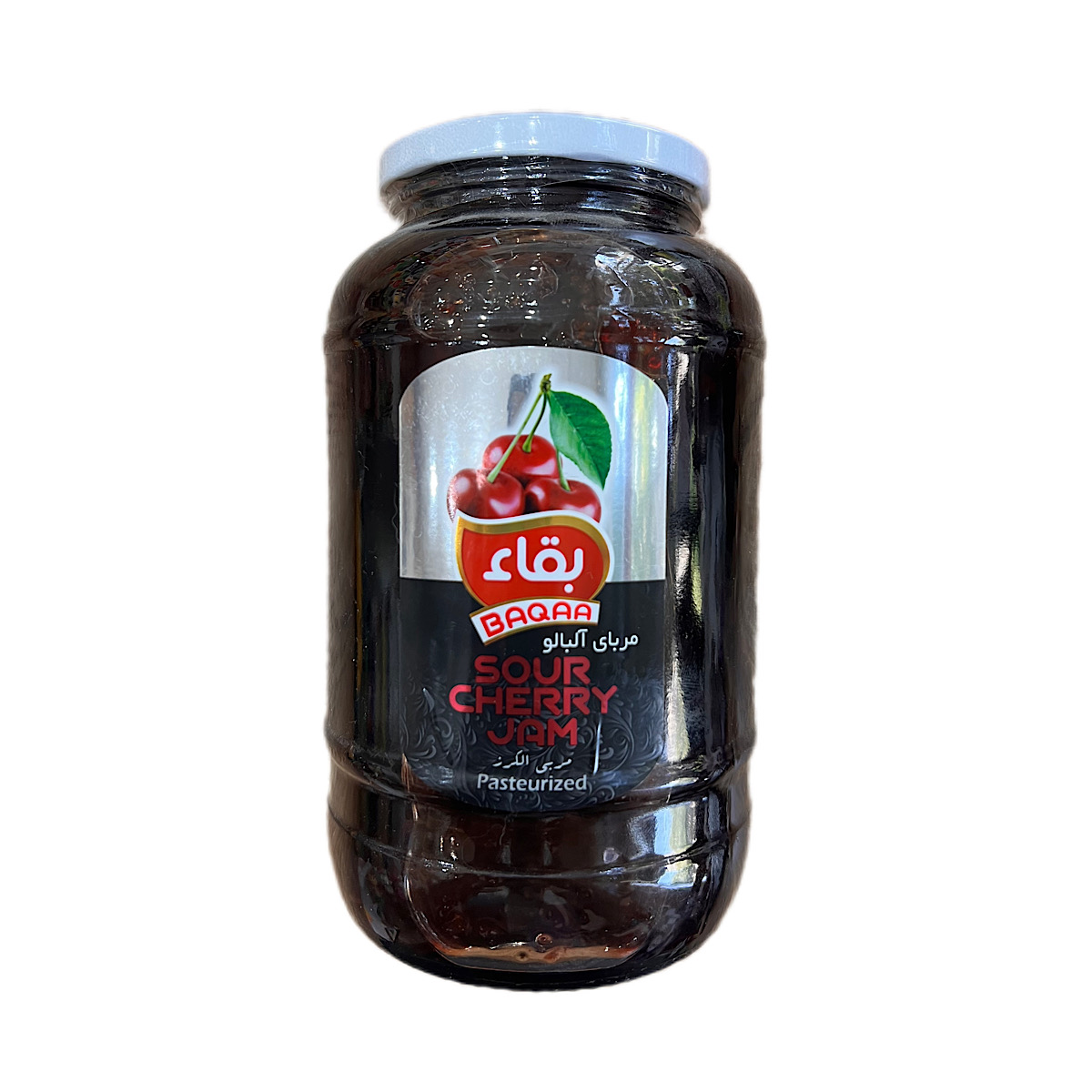 مربای شیشه ای 2000گرمی آلبالو بقاء (کپی)