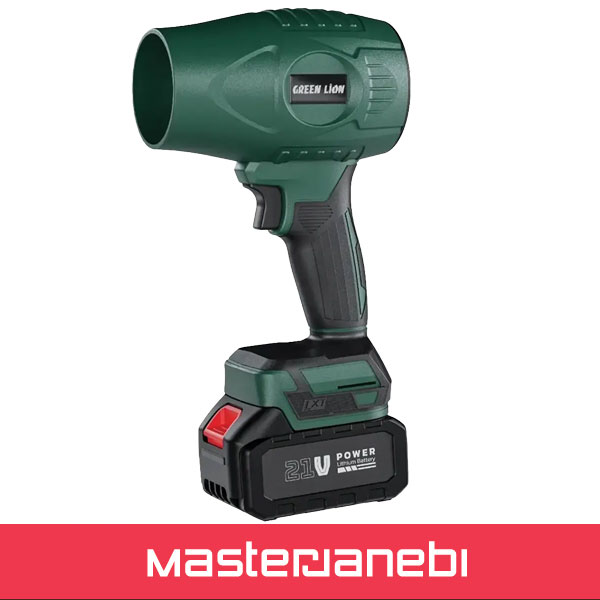 GNSTMJTBLGN جت فن 1000 وات گرین لاین Green Lion Storm Jet Cordless Blower
