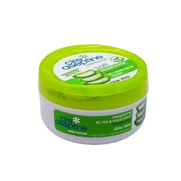 کرم نرم کننده دست صورت بدن cire aseptine مدل Aloe Vera حجم200میل