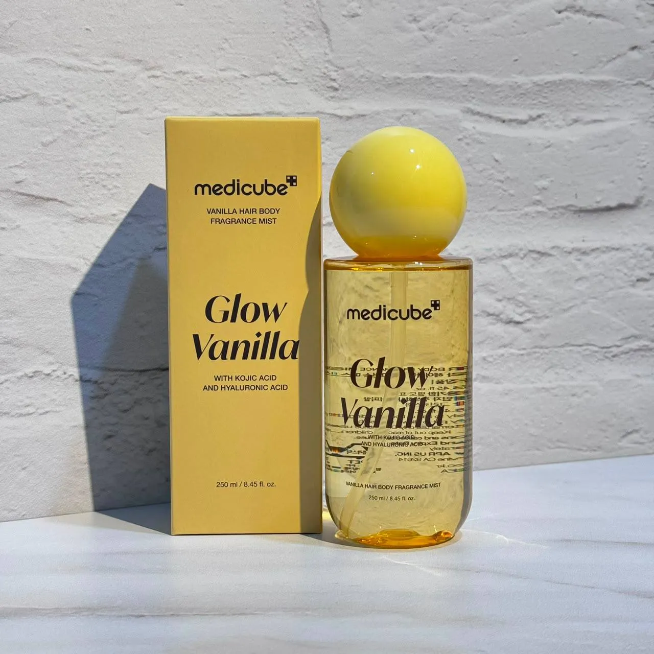 میست خوشبو کننده مو و بدن وانیلی مدی کیوب ۱۰۰ میل Medicube Glow Vanilla Hair Body Mist