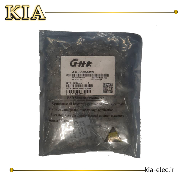 ال ای دی اوال ghk سفید