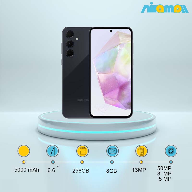 گوشی موبايل سامسونگ مدل(Galaxy A35(5G ظرفیت 256 گیگابایت رم 8 گیگابایت