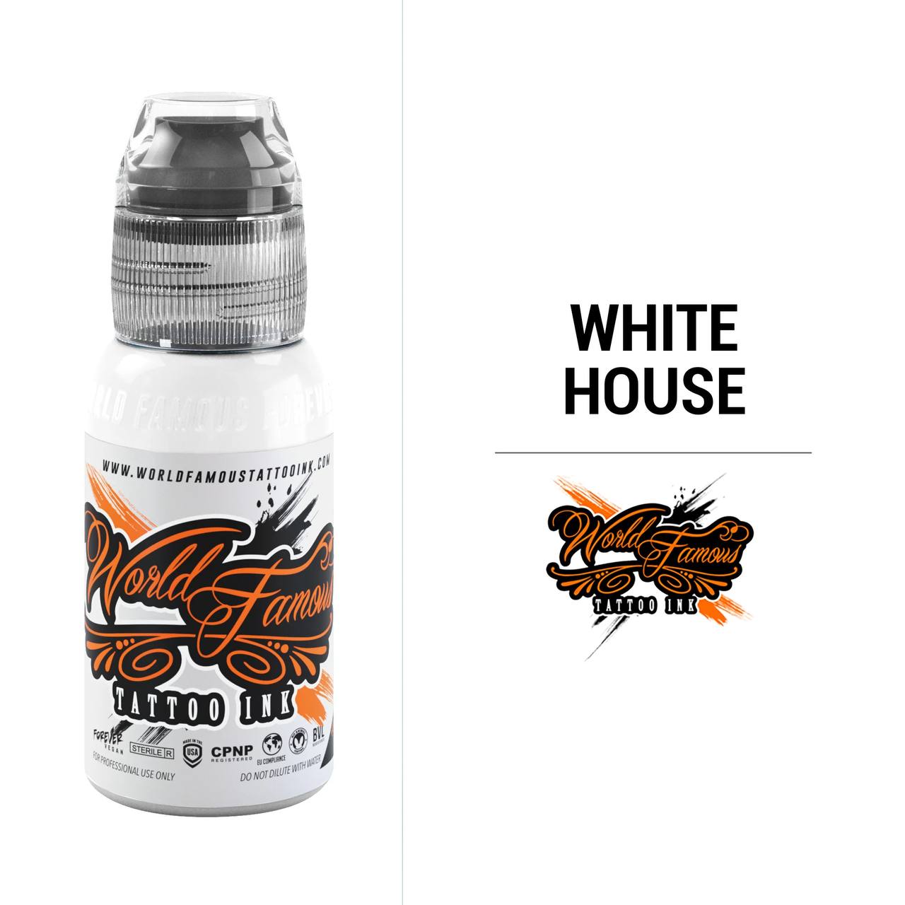 رنگ تاتو ورد فیمس WHITE HOUSE
