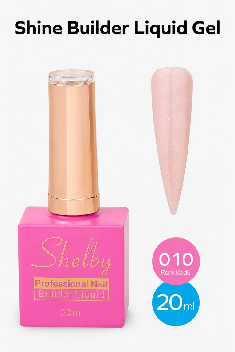 بیلدر لیکویید شاین ۲۰ میل کد ۰۱۰ - شلبی Shelby