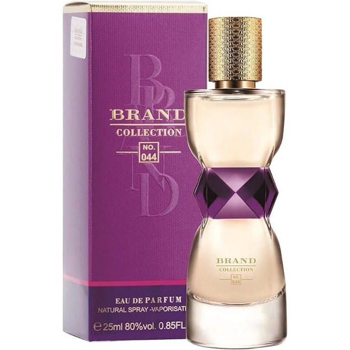 عطر ادوپرفیوم زنانه برند کالکشن مدل ۰۴۴ حجم ۲۵ میلی لیتر گرم شیرین