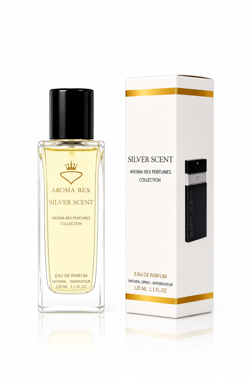 عطر ادکلن سیلور سنت 33میل کمپانی آرومارکس SILVER SCENT