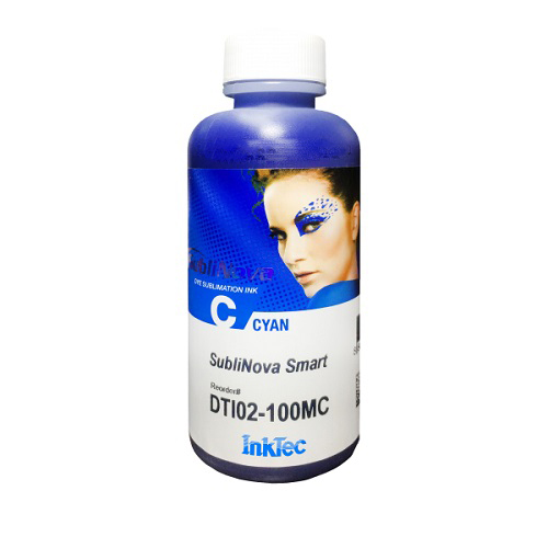 جوهر 100mlسابلیمیشن آبی اینکتک اپسون InkTec Sublimation 100cc ink Epson cyan
