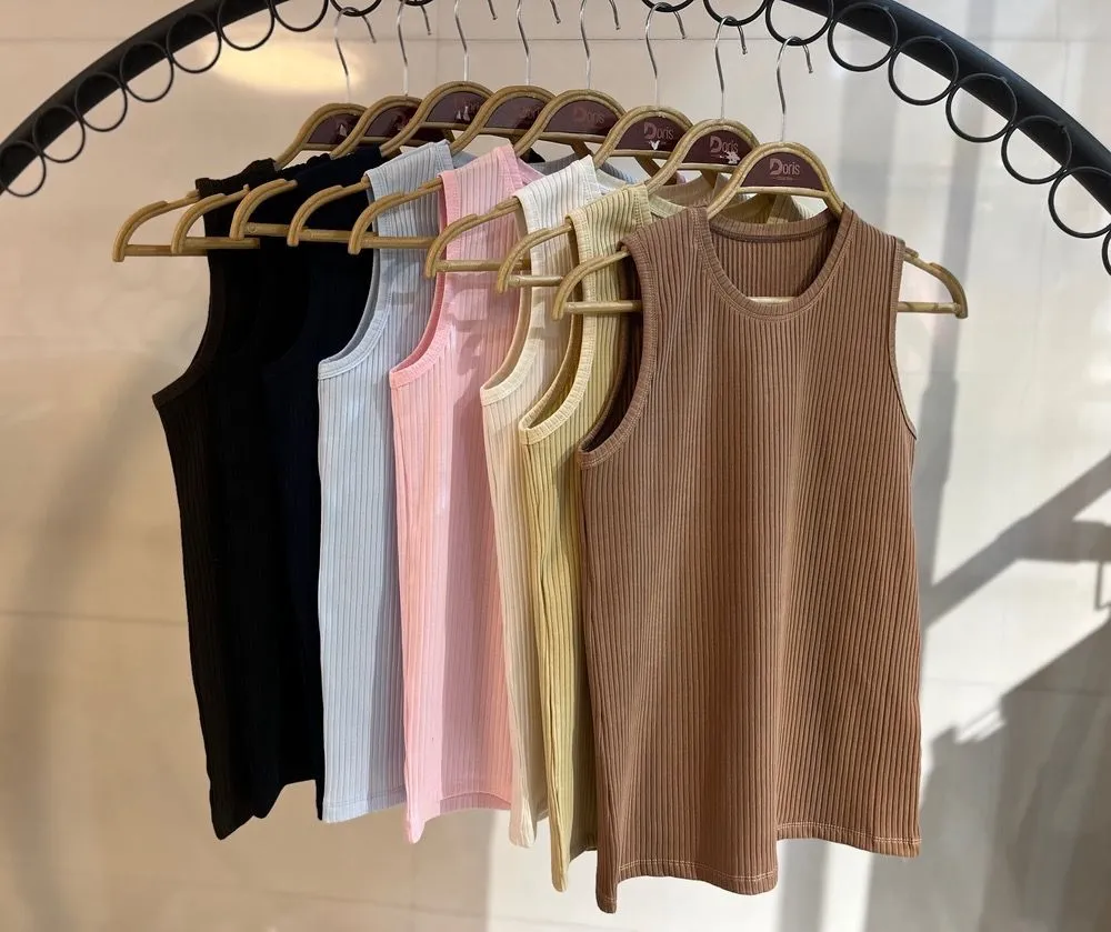 تاپ یقه گرد کرکره ای