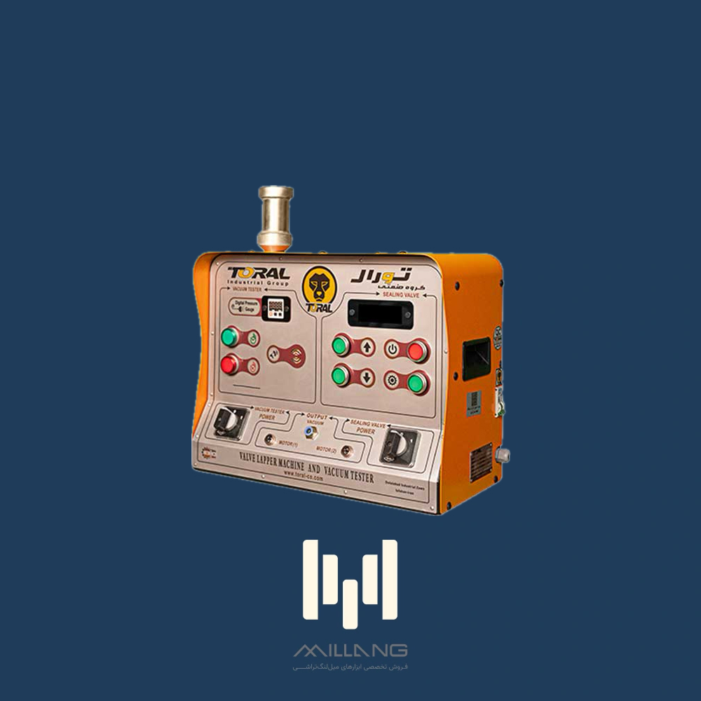 دستگاه آب بندی و تست سوپاپ و سر سیلندر برند تورال مدل AV1200