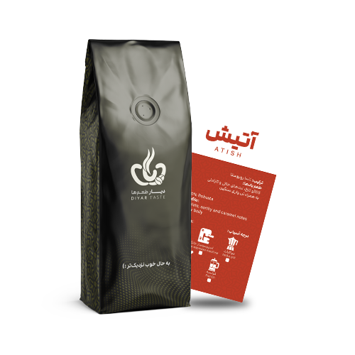 قهوه آتیش (100 روبوستا) - 250 گرم