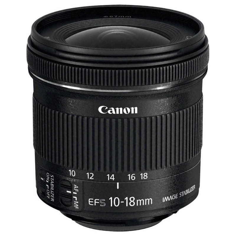 لنز دوربین کانن Canon EF-S 10-18mm f/4.5-5.6 IS STM