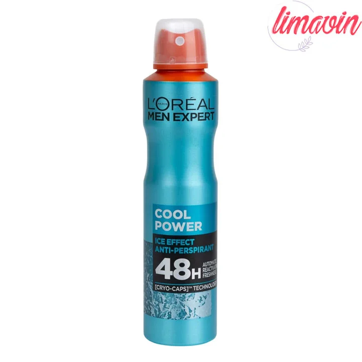 اسپری ضدتعریق مردانه لورآل مدل men expert سری cool power حجم 250 میلی لیتر