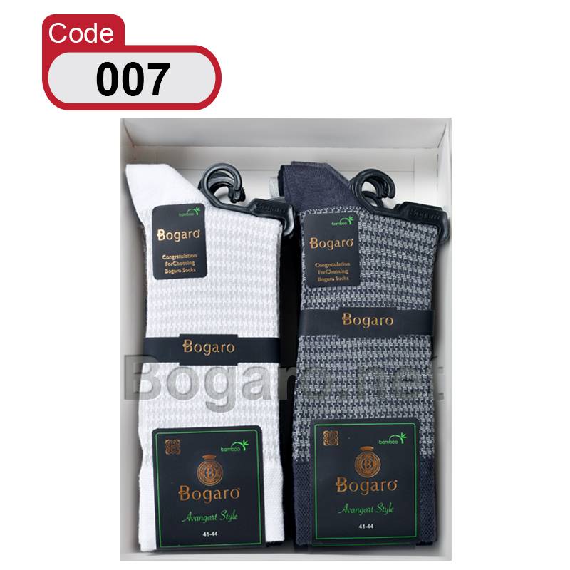جوراب بامبو مردانه بوگارو کد 007