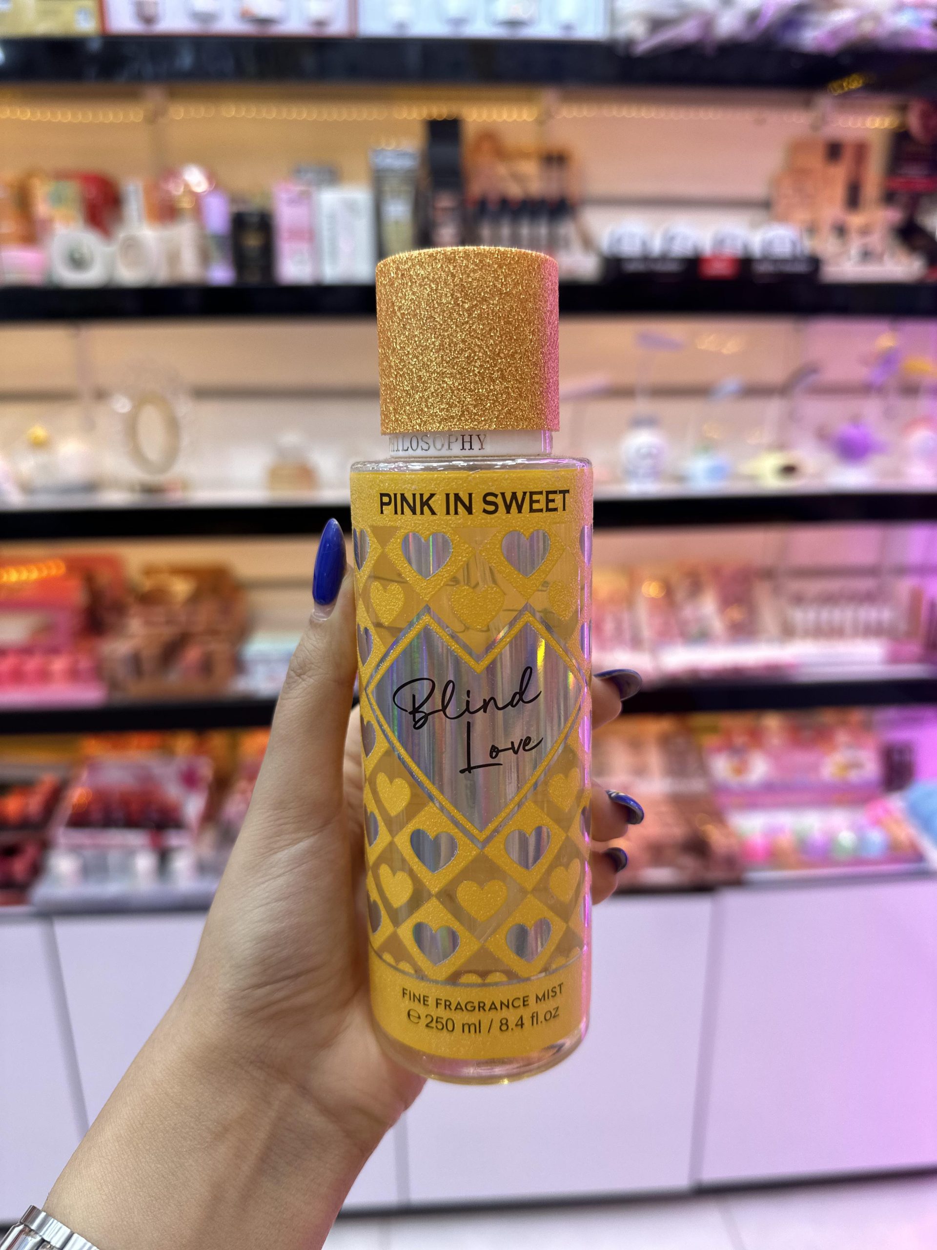 بادی میست مدل Blind Love برند Body Philosophy (سری Pink In Sweet)
