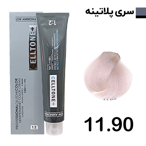رنگ مو سوپر پلاتینه دودی سلتون پلاس شماره 11.90