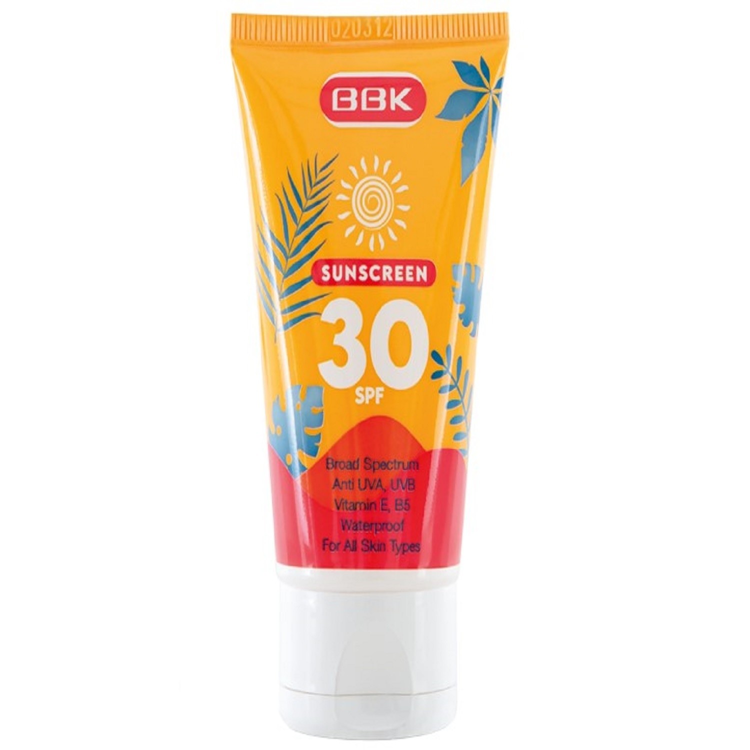 کرم ضد آفتاب ببک بدون رنگ SPF ۳۰ حجم ۵۰ میلی لیتر