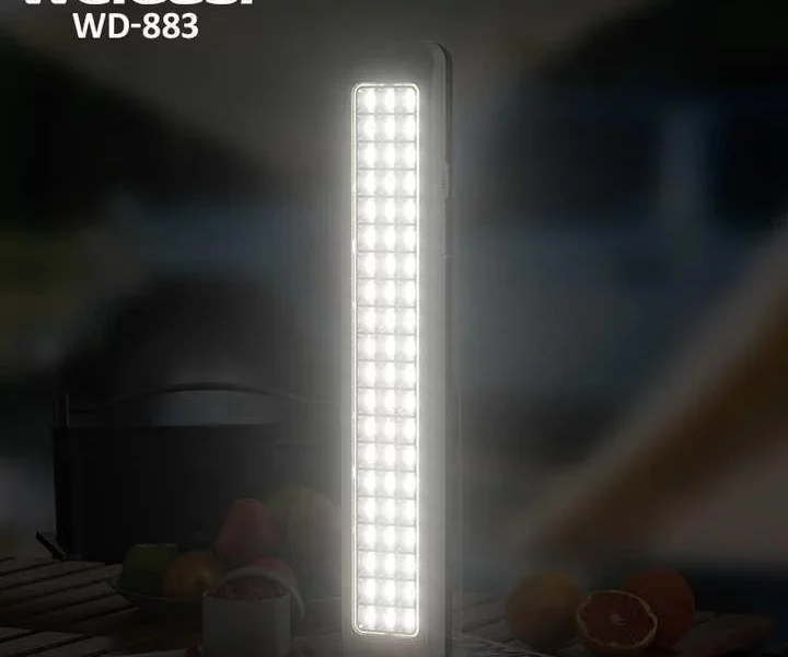 چراغ اضطراری شارژی بزرگ Weidasi مدل WD-883