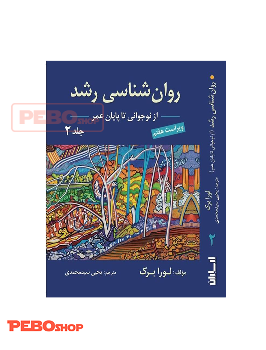کتاب روان شناسی رشد از نوجوانی تا پایان عمر اثر لورا برک انتشارات ارسباران جلد 2
