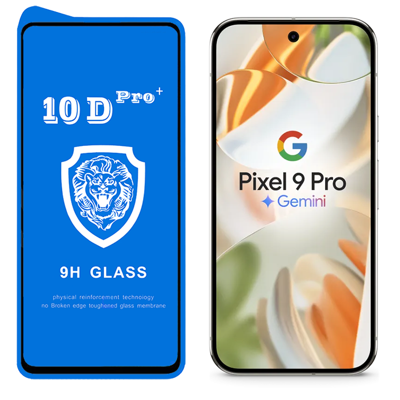 گلس محافظ فول +10D Pro گوشی Pixel 9 Pro