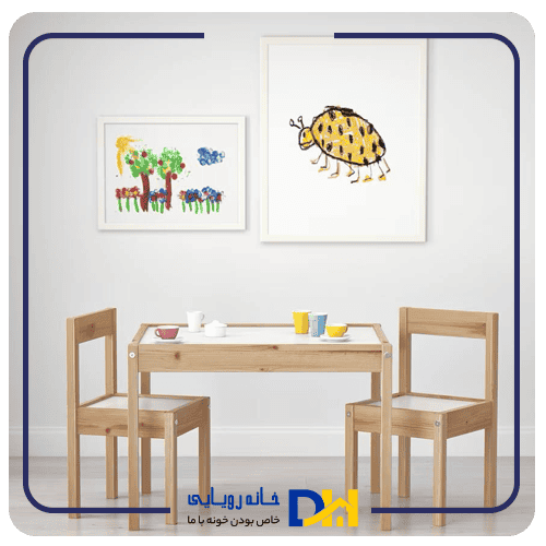 میز صندلی کودک ایکیا LÄTT