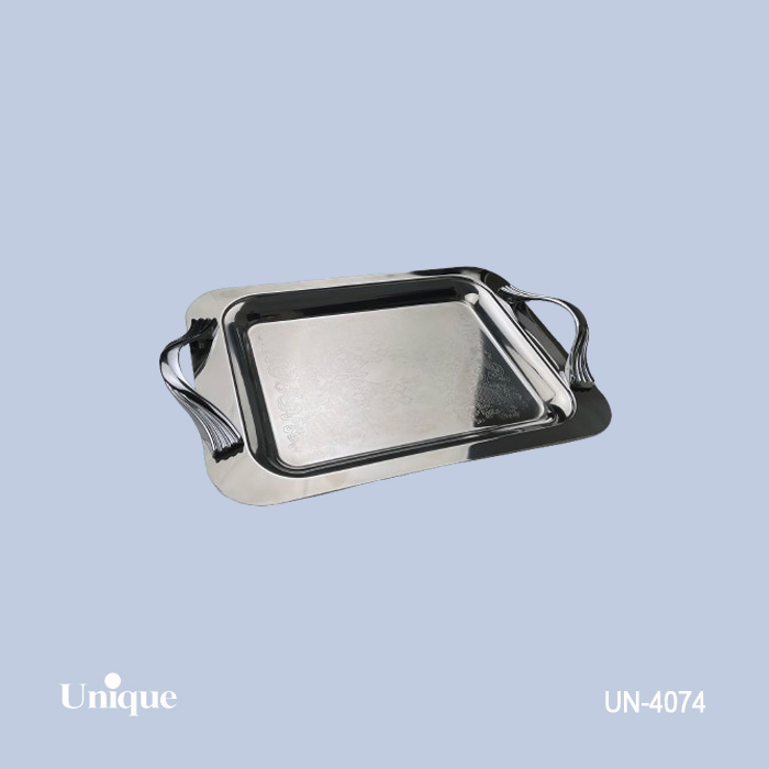 سینی کوچک استیل بدون پایه یونیک کد UN-4074