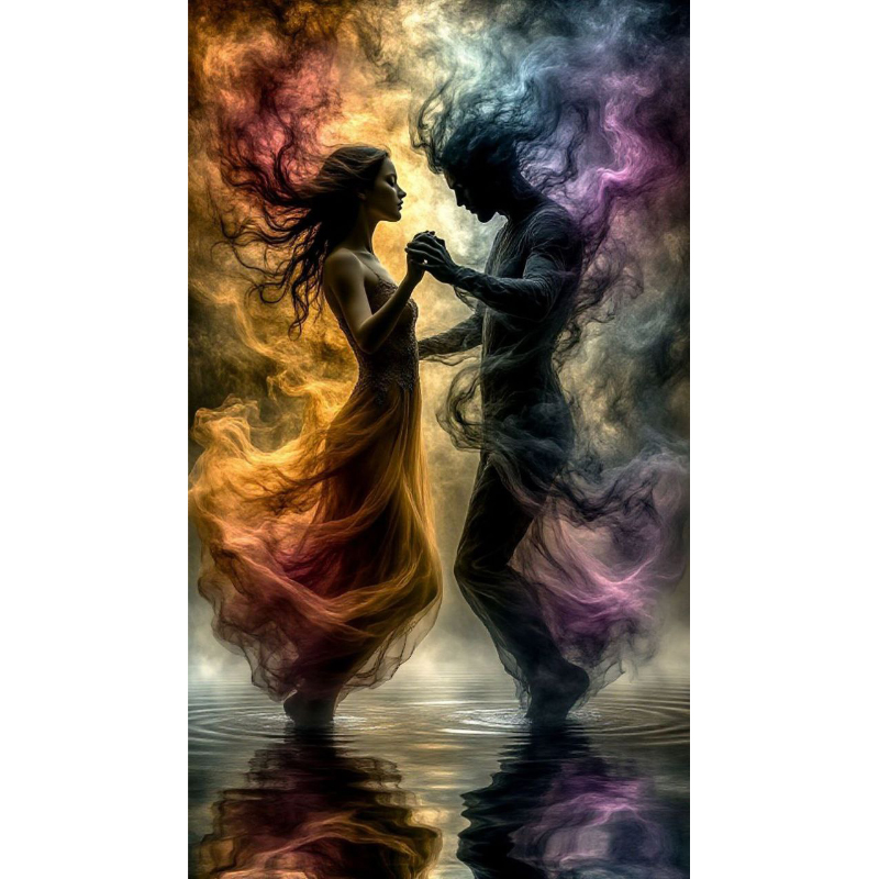 تابلو نقاشی الماسی بزرگسال کد 0002