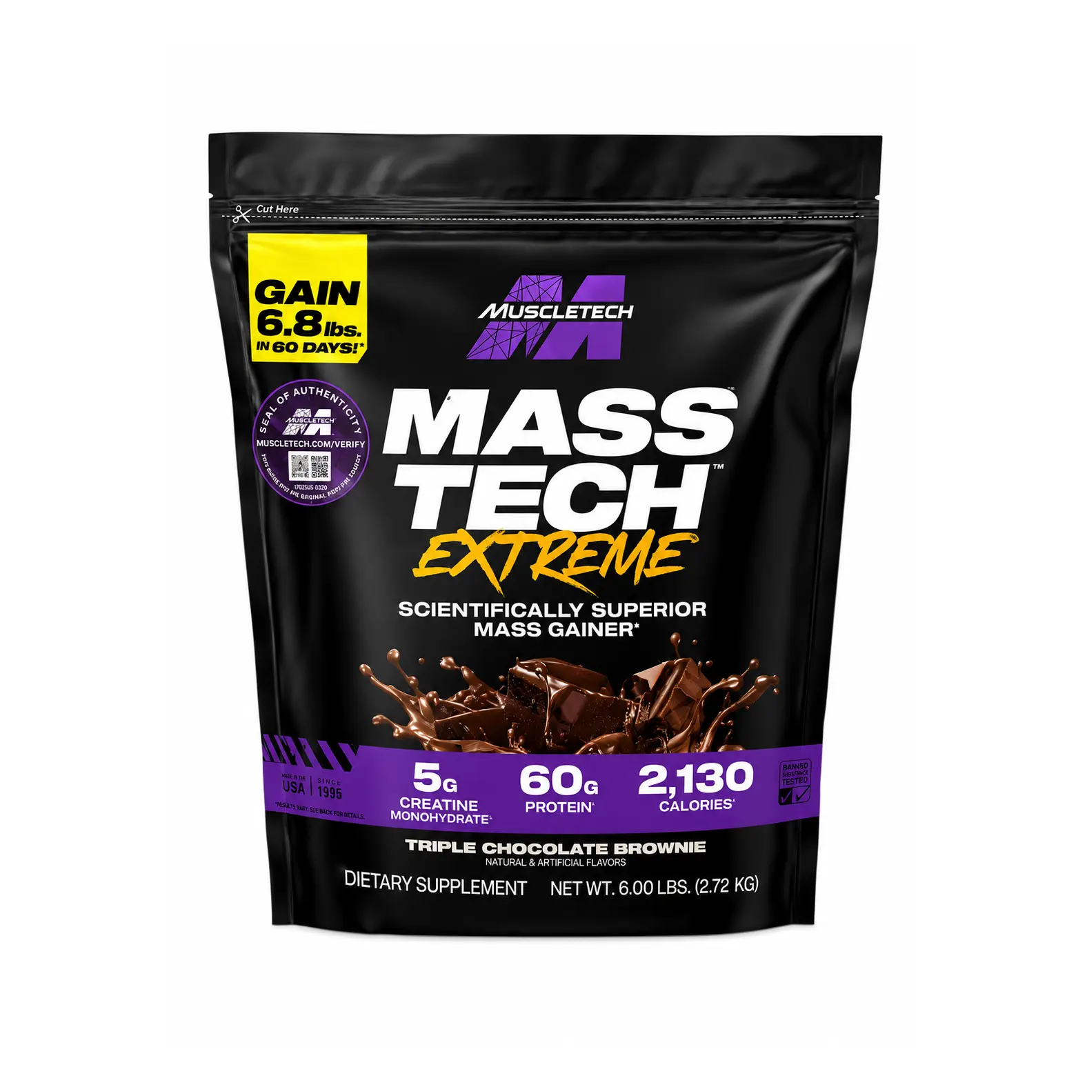 گینر مس تک اکستریم ماسل تک muscletech mass tech extreme 2000