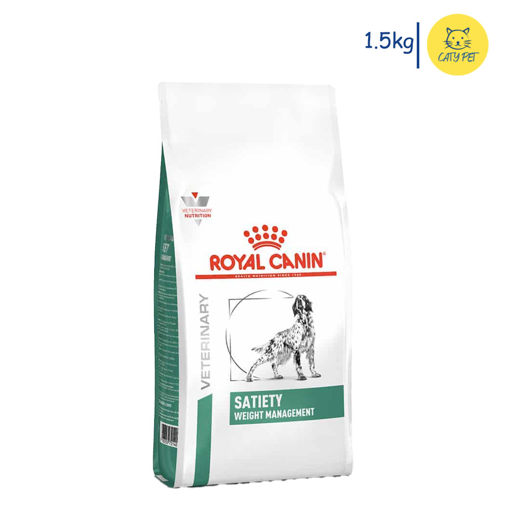 غذای خشک سگ بالغ رویال کنین ستایتی کاهش وزن Satiety وزن 1.5 کیلوگرم